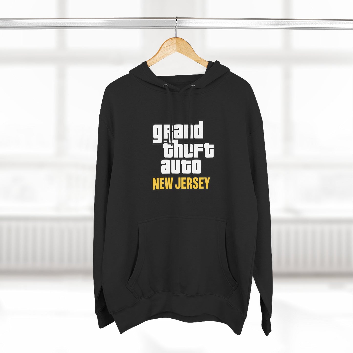 Grand Theft Auto NJ Hoodie — Gamer Streetwear