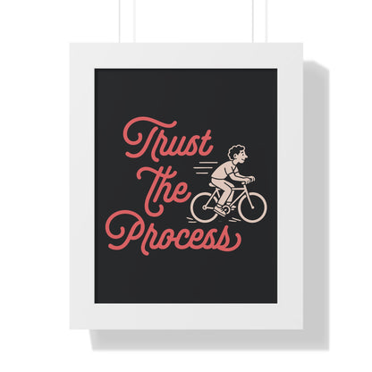 Motivational Poster Trust the Process - Man